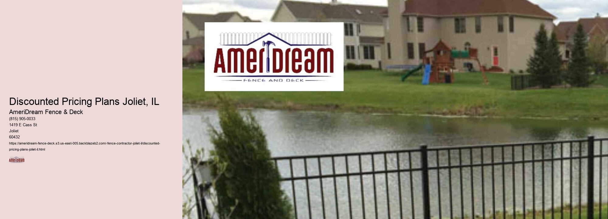 Discounted Pricing Plans Joliet, IL