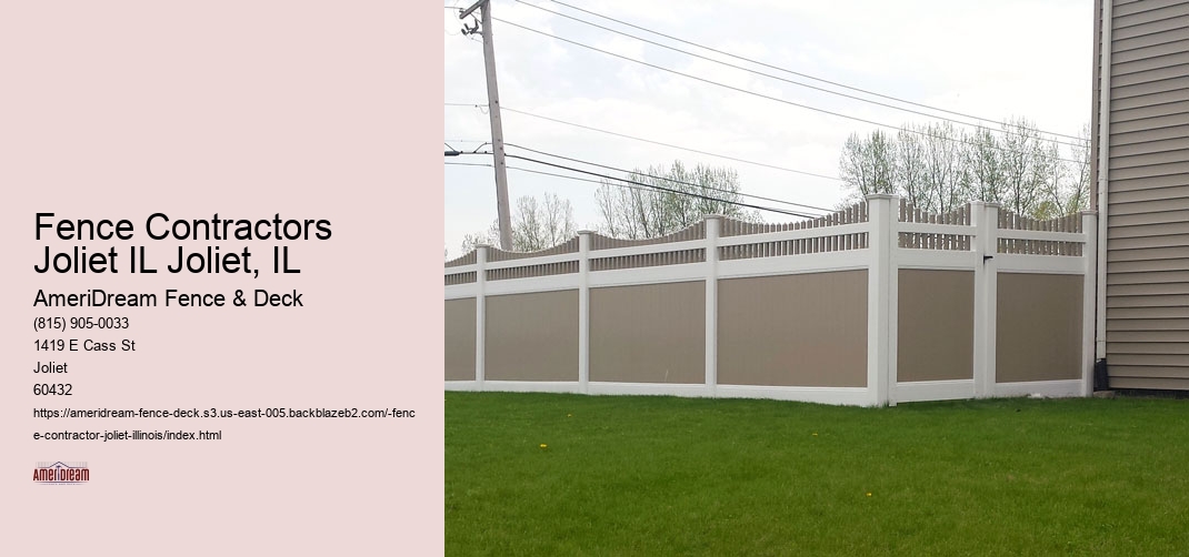 Fence Contractors Joliet IL Joliet, IL